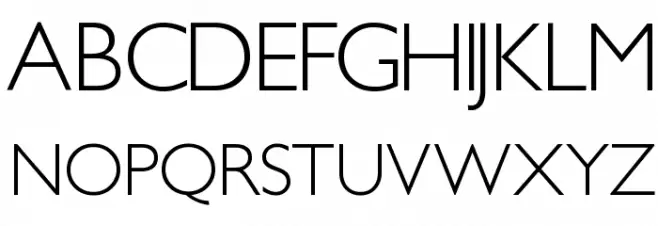 PetitaLight Font UPPERCASE