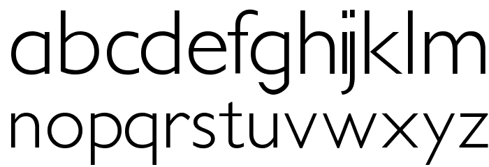 PetitaLight Font LOWERCASE