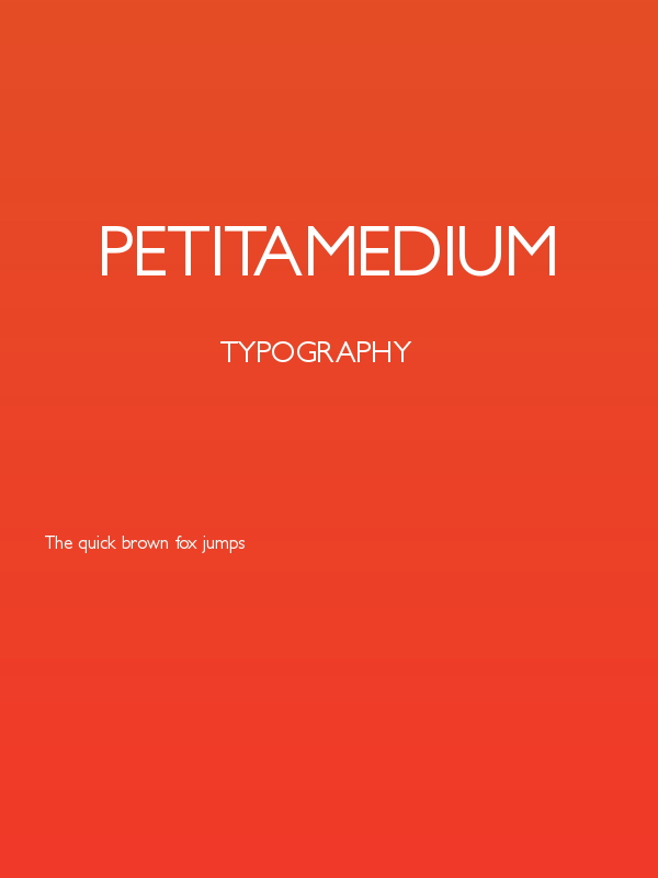 PetitaMedium Poster