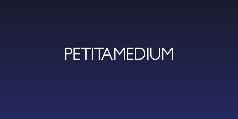 PetitaMedium Social Header