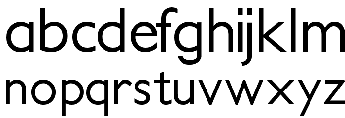 PetitaMedium Font LOWERCASE