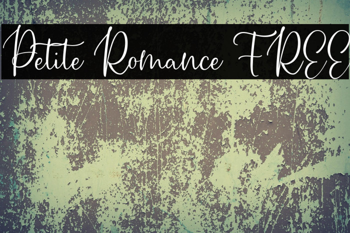 Petite Romance FREE Example 1