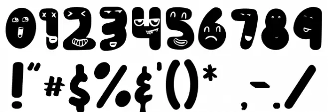 Petite Smile Font OTHER CHARS