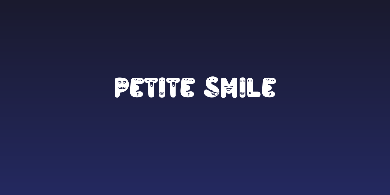 Petite Smile Social Header