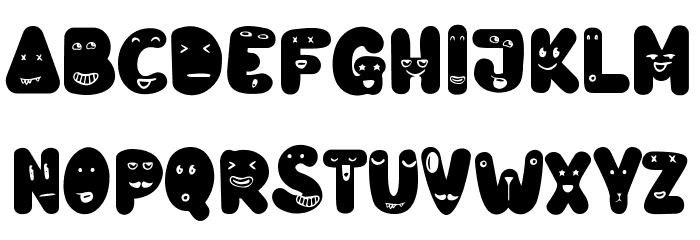 Petite Smile Font LOWERCASE