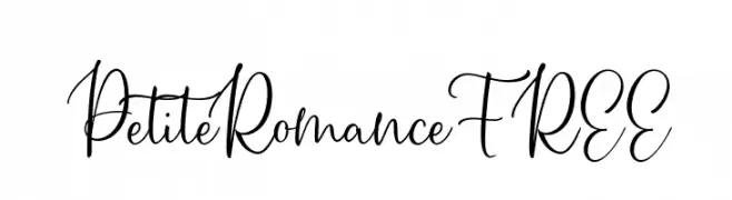 PetiteRomanceFREE  Fuentes Gratis Descargar