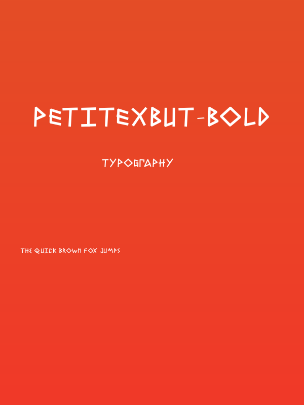 PetitexBut-Bold Poster
