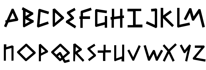 PetitexBut-Bold Font LOWERCASE