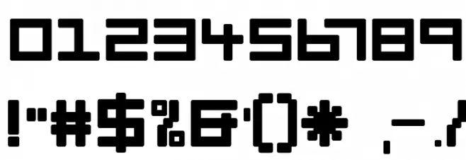 Petitinho-Normal Font OTHER CHARS