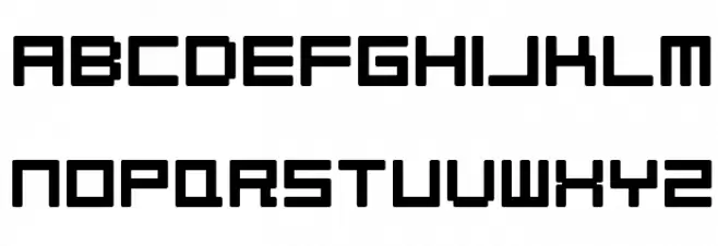 Petitinho-Normal 字体 大写