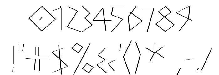 PetitixThreeCallig-Light Font OTHER CHARS