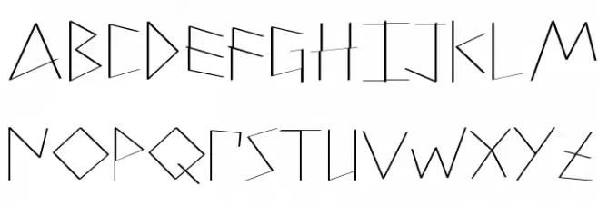 PetitixThreeCallig-Light Fuentes MAYÚSCULAS