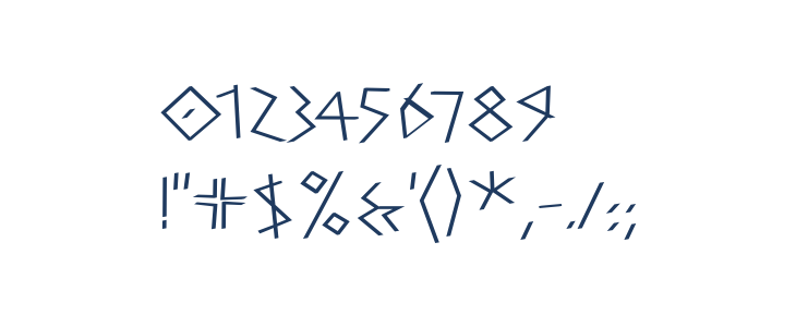 PetitixThreeCallig-Normal Other Characters