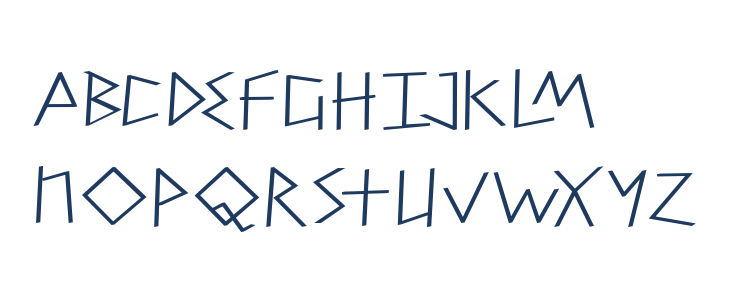 PetitixThreeCallig-Normal Lowercase