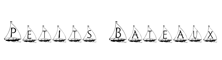 Petits Bateaux  Frei Schriftart Herunterladen