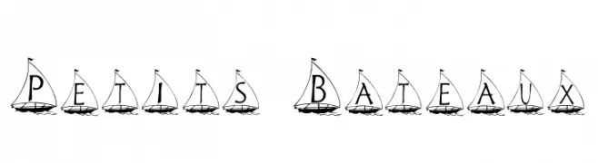 Petits Bateaux  नि: शुल्क फ़ॉन्ट्स डाउनलोड