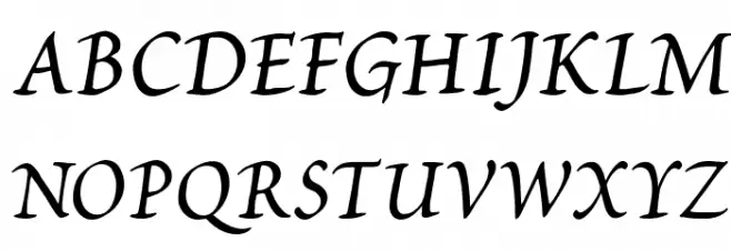 Petitscript-Italic Polices MAJUSCULES