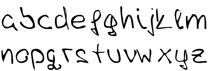 Petra Bakija Font LOWERCASE
