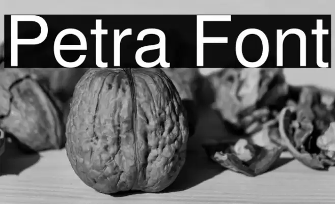 Petra Font examples