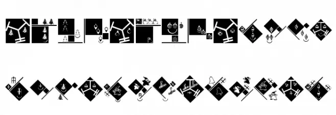 PetrasBauhausXmas Fuentes MINÚSCULAS