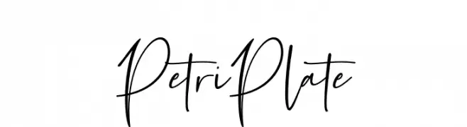 Petri Plate  Frei Schriftart Herunterladen
