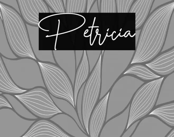 Petricia Font examples