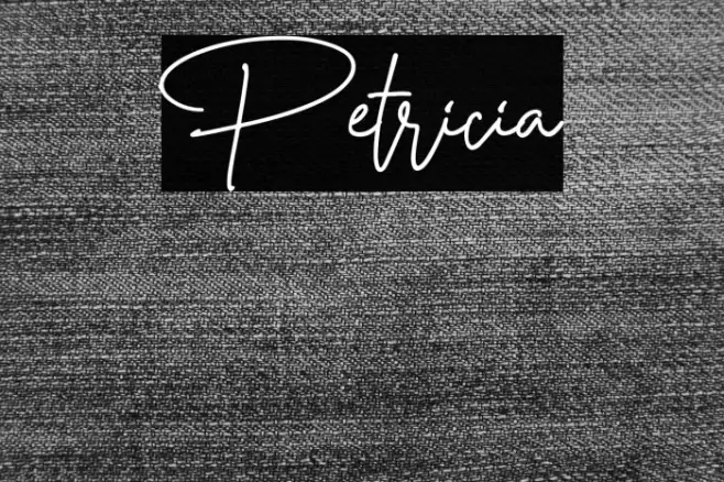 Petricia Font examples