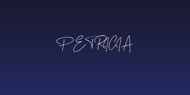 Petricia Social Header