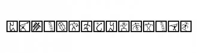 PetroglyphMarks  font caratteri gratis