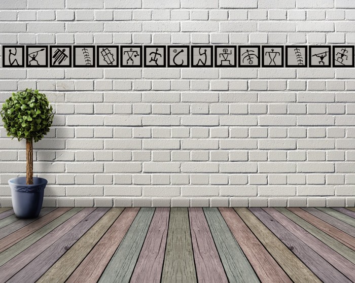 PetroglyphMarks Font examples