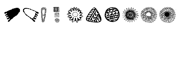 Petrographs Font OTHER CHARS