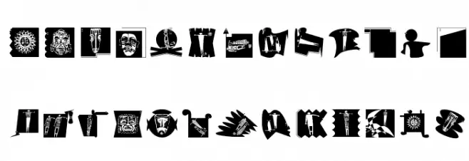 PetrographsInverse Caratteri MINUSCOLO