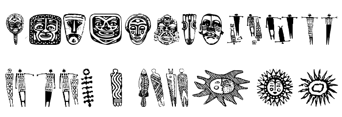 Petrographs Font LOWERCASE