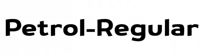Petrol-Regular  नि: शुल्क फ़ॉन्ट्स डाउनलोड