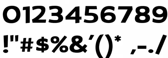 Petrol-Regular Font OTHER CHARS