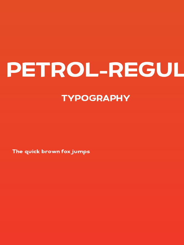 Petrol-Regular Poster
