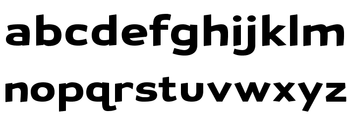 Petrol-Regular Font LOWERCASE