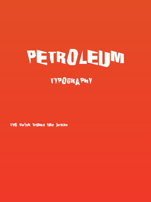 Petroleum Poster