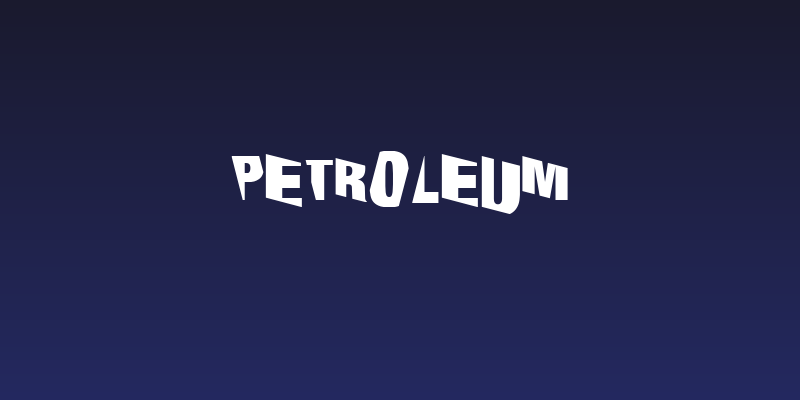 Petroleum Social Header
