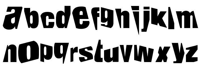 Petroleum Font LOWERCASE