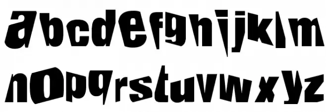 Petroleum फ़ॉन्ट लोअरकेस