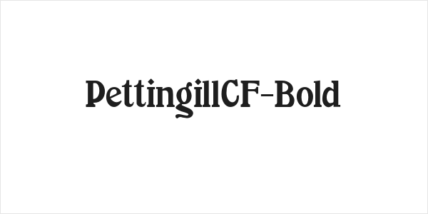 PettingillCF-Bold Logo