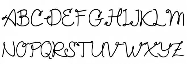 Petunia Schriftart Groß