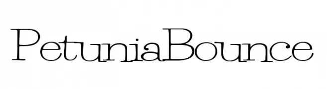 PetuniaBounce  Frei Schriftart Herunterladen