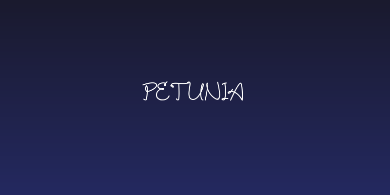 Petunia Social Header