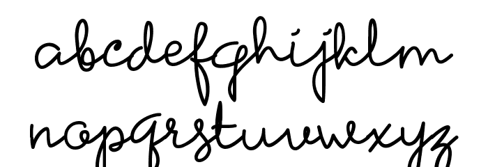 Petunia Font LOWERCASE