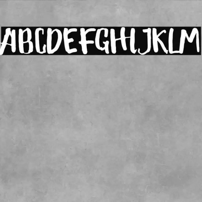 Peudada Regular Font examples