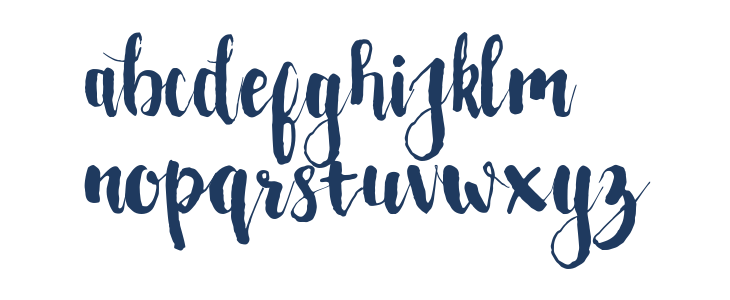 Peudada Regular Lowercase