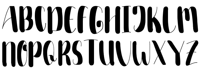 Pevitta Demo Font OTHER CHARS