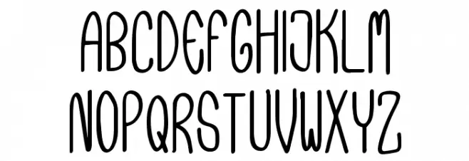 Pevitta Typeface Demo Schriftart Groß